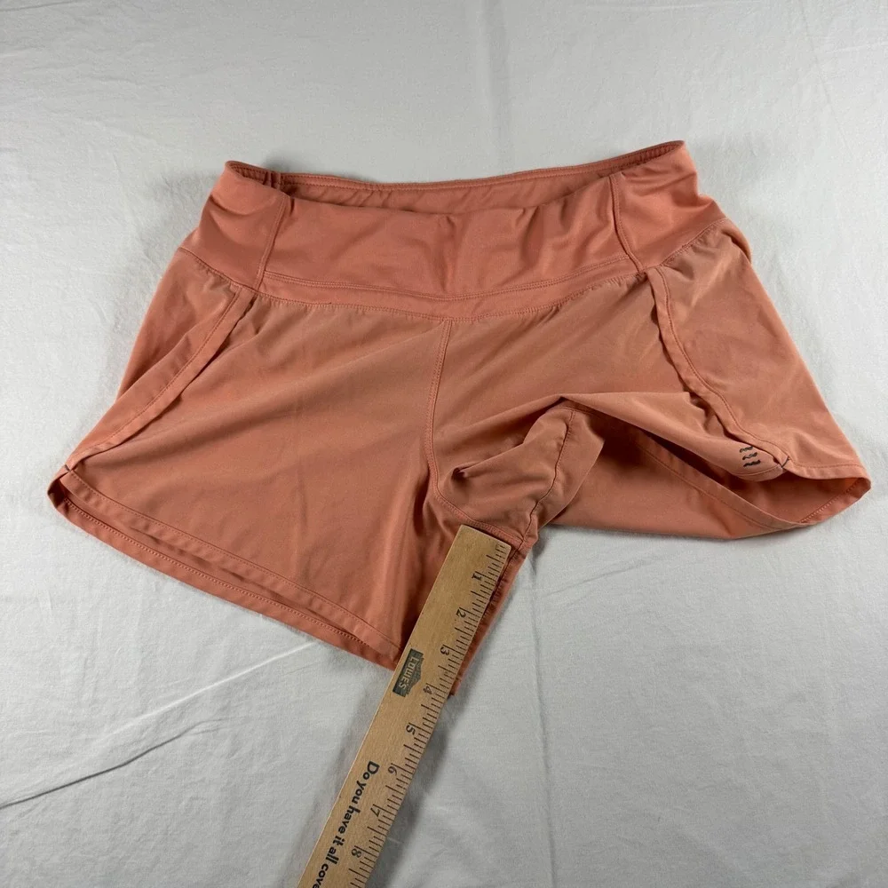 Free Fly Women's Size‎ Small Peach Bamboo Lined Athletic Shorts
